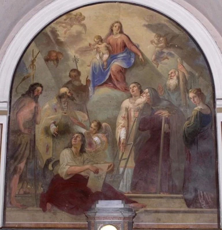 Madonna in gloria e Santi